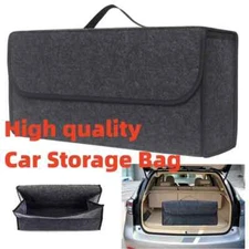 Large Anti Slip Compartment Boot Storage Organizer Tool Car Storage Bag Car Soft