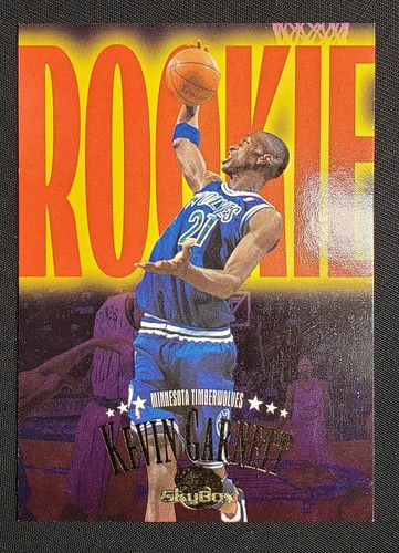 1995-96 Skybox Premium Kevin Garnett #233 Rookie RC HOF - Bild 3 von 3