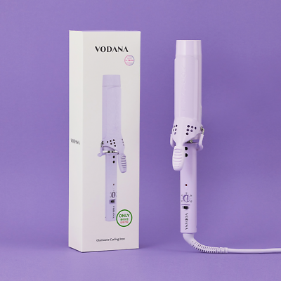 VODANA Glam Wave Curling Iron 40mm [Powder Purple] | eBay