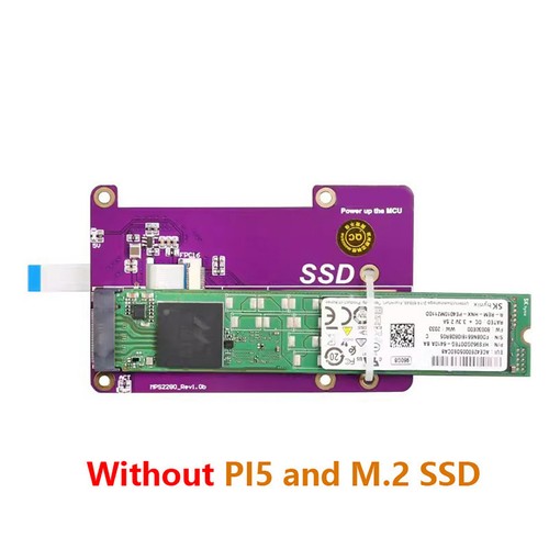 For Raspberry Pi 5 PCIe to M.2 NVMe SSD Supports X1, Gen2 and Gen3 - Afbeelding 7 van 14