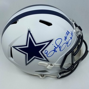 ezekiel elliott autographed helmet