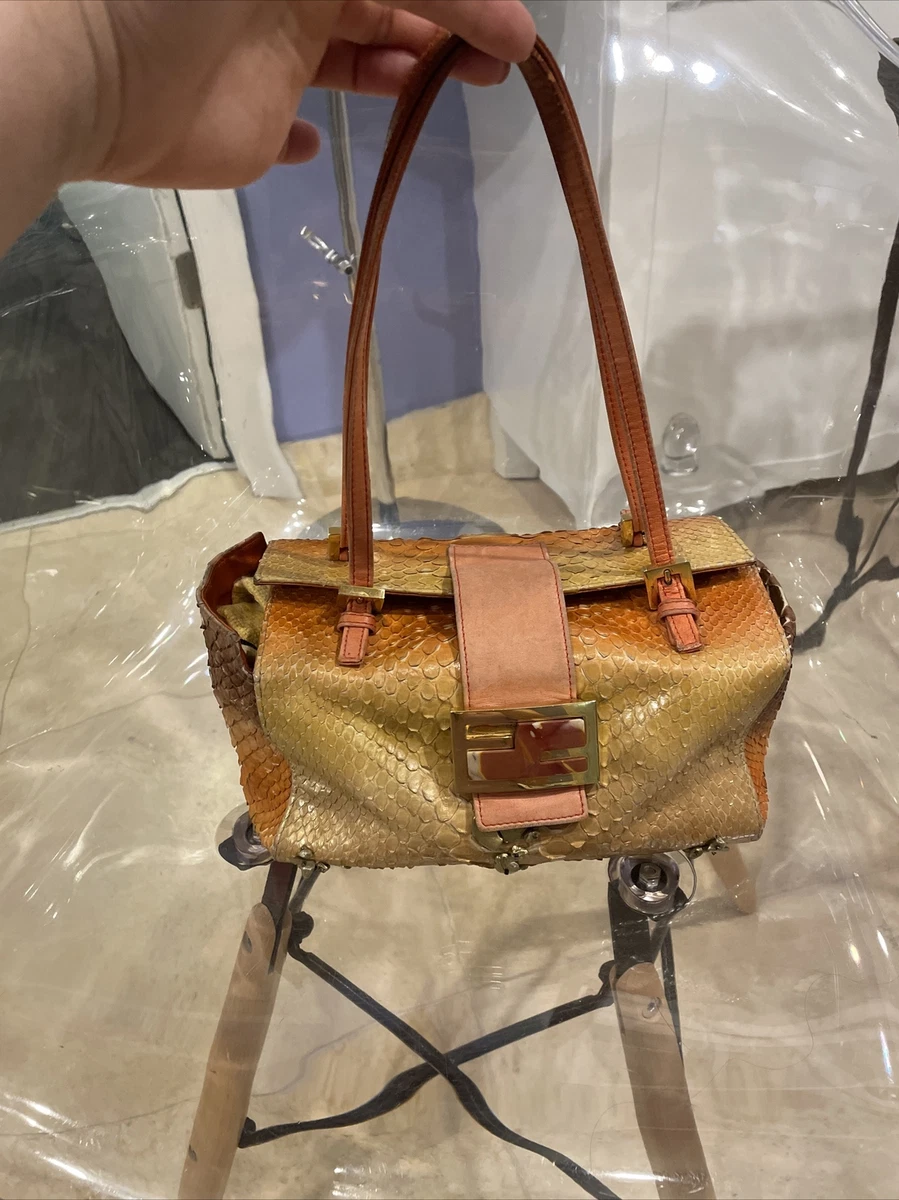 FENDI Snakeskin Python Bag