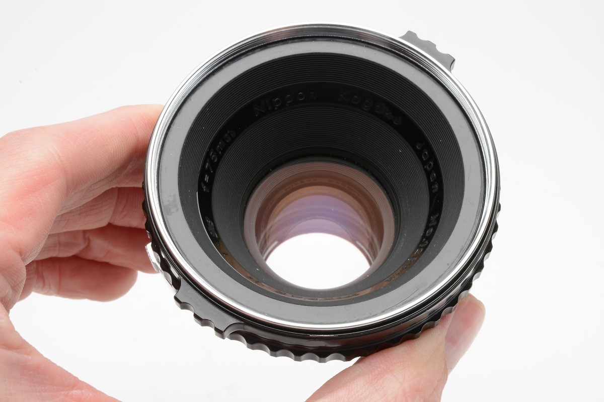 Nippon Kogaku Nikkor P 75mm f2.8 for Zenza Bronica S2 S2A EC Nippon Kogaku Nikkor P 75mm f2.8 for Zenza Bronica S2 S2A EC
