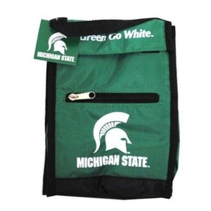 NCAA-Michigan-State-Spartans-Insulated-Lunch-Box-Sack-Cooler-w-Carry-Handle