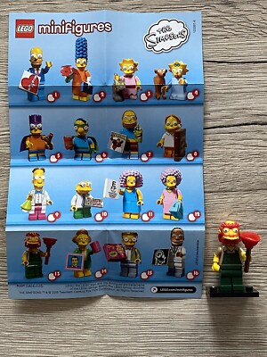 Lego 71009 Simpsons Minifiguren Serie 2 Hausmeister Willie Figur 13