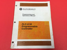 Allen-Bradley - Programming and Operations Manual - PLC-2/30