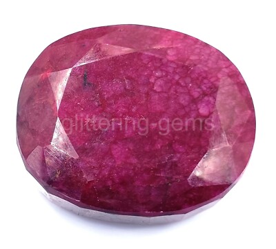 Natural 1080.0 Ct Big Red Ruby Africa IGL Oval Shape Certified Loose Gems 5JSQ