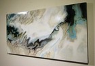 Abstract RESIN Painting Modern Canvas Wall Art Large Framed US ELOISExxx — photo 5