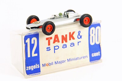 Majorette Rail Route No.2 Porsche Tank en Spaar Vintage made in France Die Cast