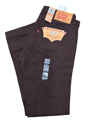 Levi's Men's 501 Original Jeans Color Brown 005012338