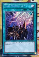 遊戲王 YuGiOh - Dark World Lightning - SCR - Legendary Collection 4: Mega Pack - NM