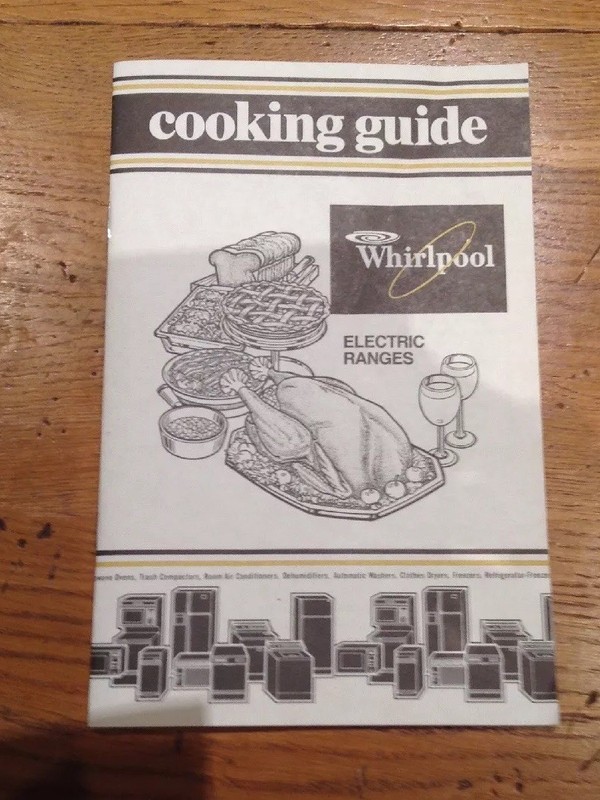 Vintage Whirlpool Electric Ranges Cooking Guide **Collectible**