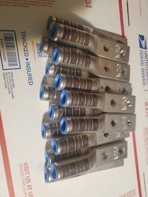 Box 15 Thomas & Betts Blackburn ATL3502 Aluminum Compression Lugs, Two Hole