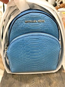 michael kors python backpack