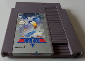Jeu NINTENDO NES "Top Gun" en loose PAL EEC (n&deg;1421S)