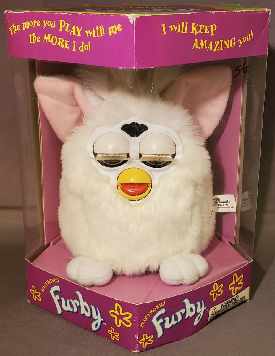 Vtg NOS Electronic Furby 1998 Original First Edition White Vtg NOS Electronic Furby 1998 Original First Edition White