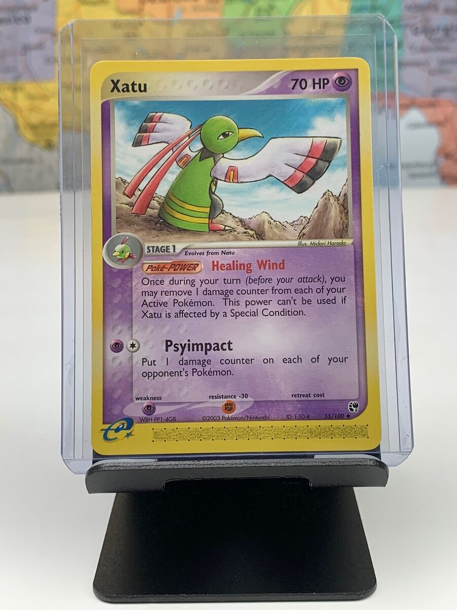SHIPS SAME DAY Pokemon e-Reader Card NM Xatu 55/100 Stage 1 SHIPS SAME DAY Pokemon e-Reader Card NM Xatu 55/100 Stage 1