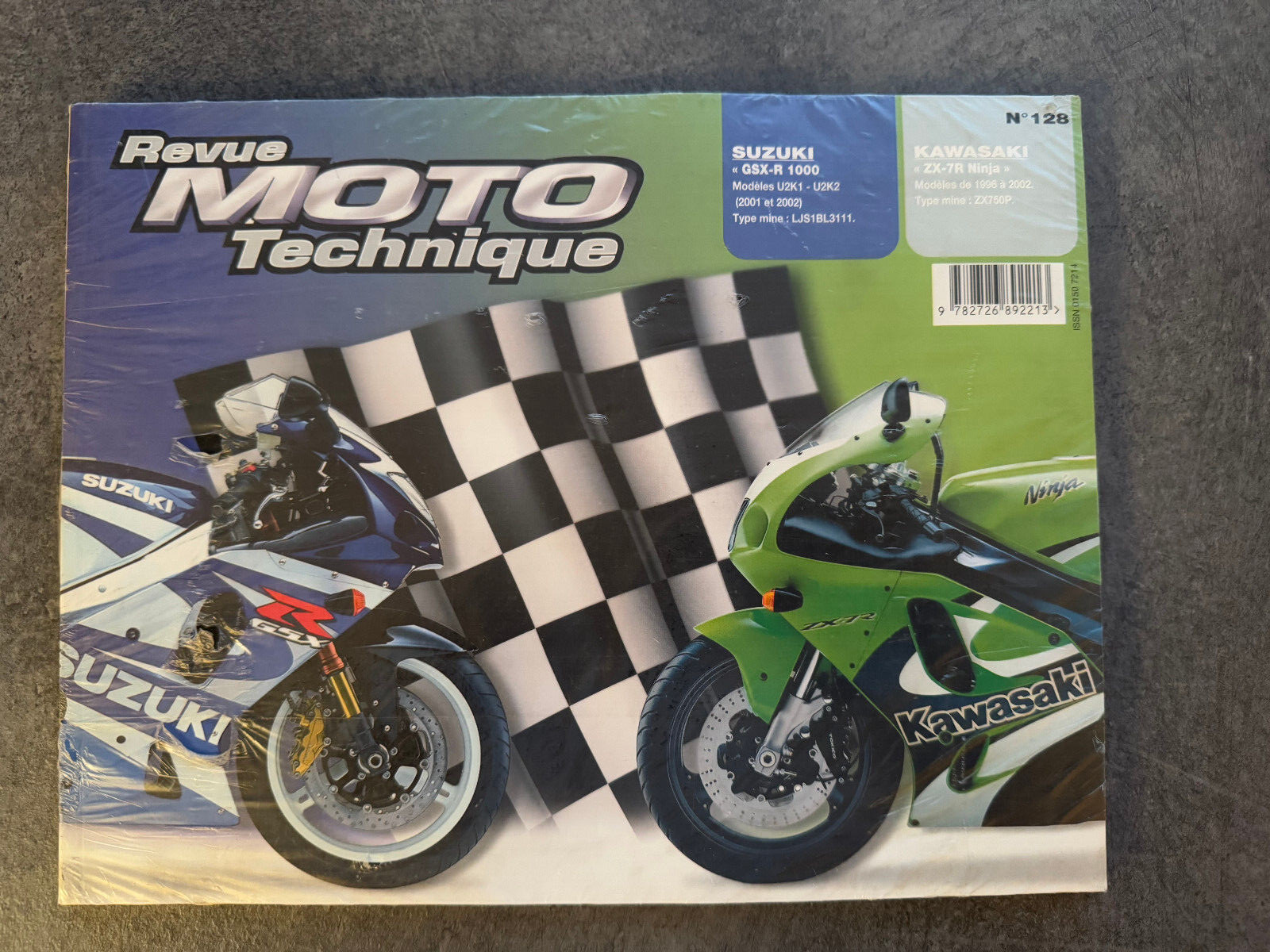 Revue technique moto 128 Suzuki GSXR 1000 et Kawasaki ZX7R Ninja