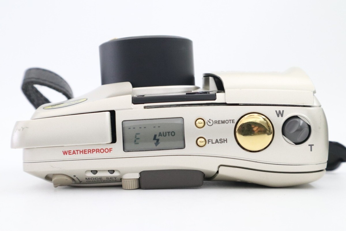OLYMPUS μ [mju:] ZOOM 105 DELUXE 35mm Compact Film Camera