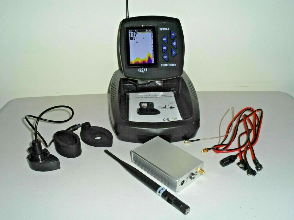 Colour LCD Fish Finder- 500 Metre Range for Bait Boats, sonar, Features, Carp. - Image 2 of 4