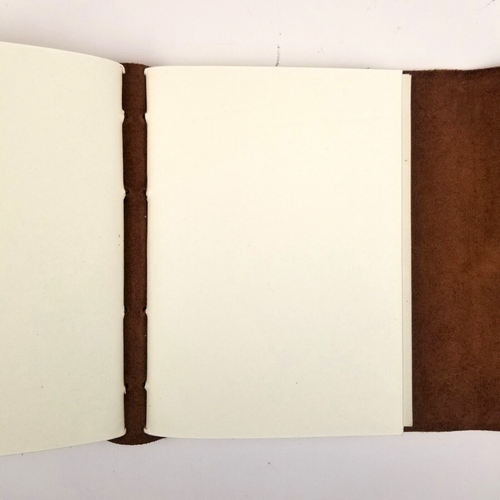 Moonster Leather Tree of Life Journal 7"x5" Unlined Pages Refillable NEW - Picture 5 of 11