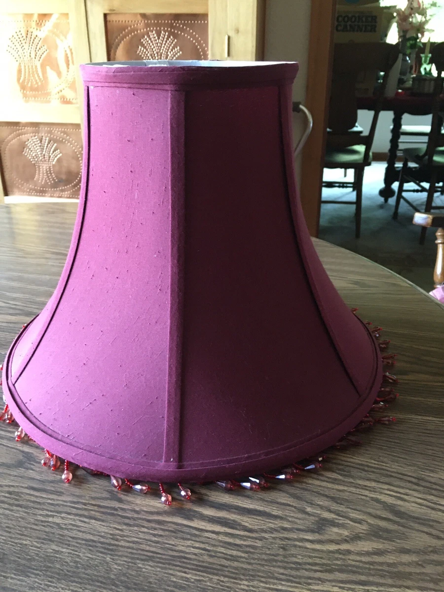 Pink and purple lamp shade deals