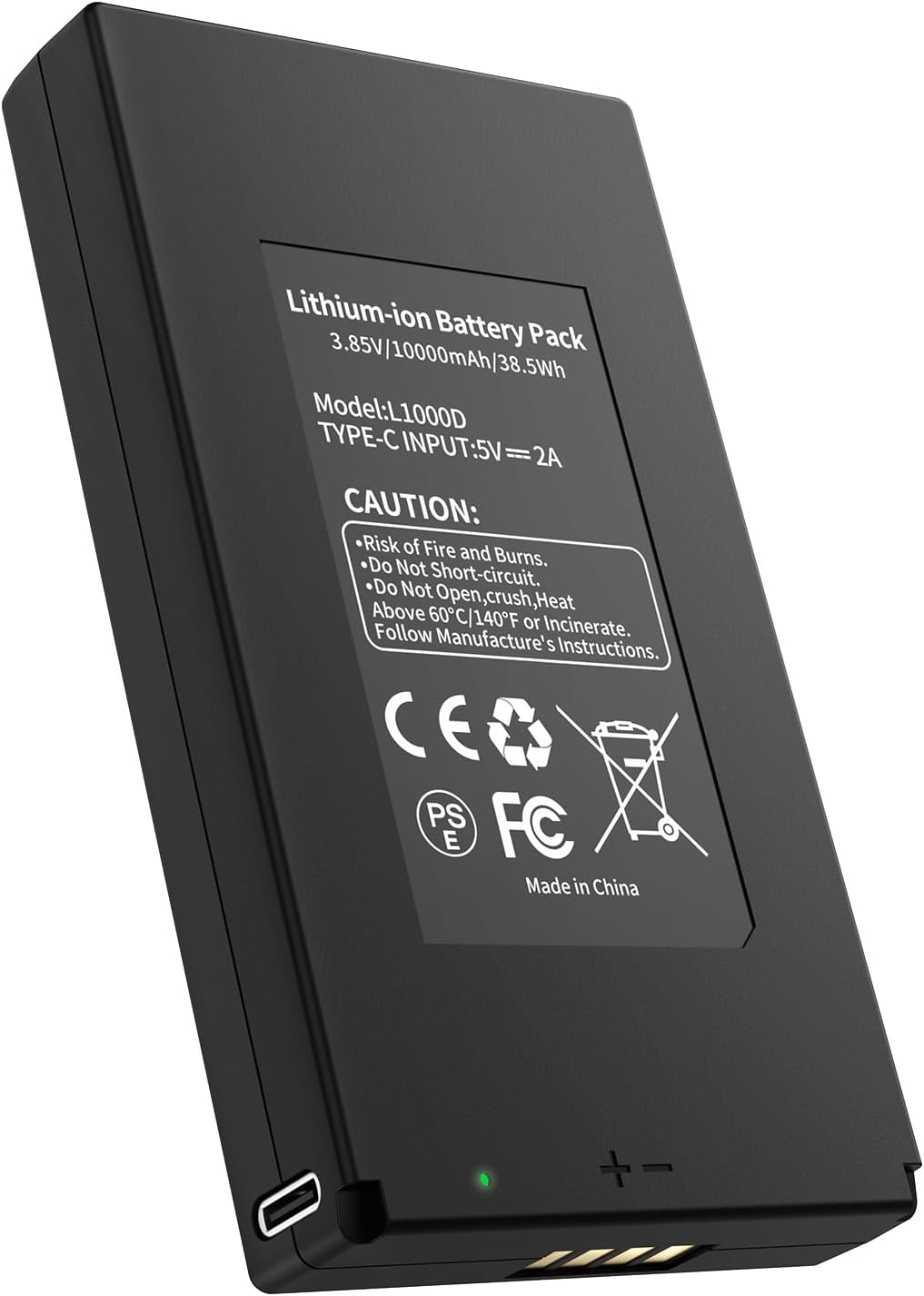 10000Mah Lithium Battery Pack, Rechargeable Battery Pack for Gardepro Trail Came