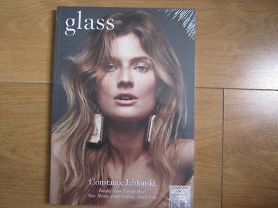 Glass Magazine Summer 2018,Constance Jablonski,Camille Huel,Stacy Martin New.