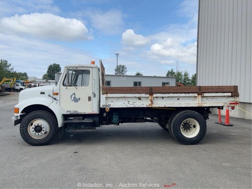 International 4700 5 Yard Truck Tractor Hydraulic Dump Bed PTO Automatic bidadoo - Picture 6 of 12