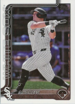その他 toppsclearlyauthentic2022 andrew vaughn Andrew Vaughn 2025 Topps Series 1 #121 Chicago White Sox MLB