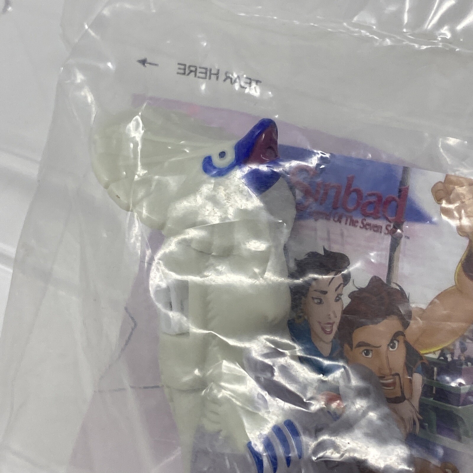 2003 Sinbad Legends of the Seven Seas Burger King Kids Club Toy Bird Fast Food