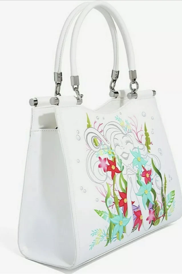 Bolso Cartera Floral Danielle Nicole Disney’s The Little Mermaid~Nuevo Foto 2 de 4