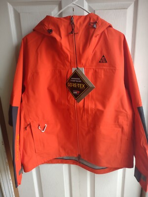 NWT $450 Nike ACG Misery Ridge GORE-TEX Jacket Laser Orange CV0598