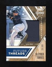 2017 Elite Threads  Holo Gold Gleyber Torres #FTS-GT #D 25/99 JERSEY NUMBER RC