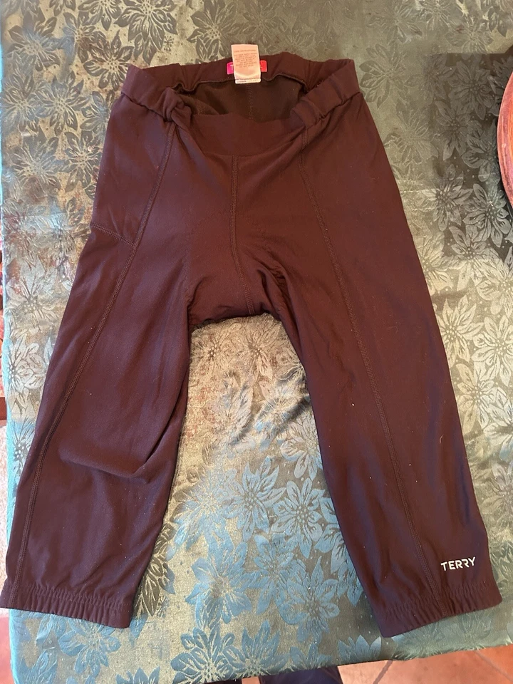 Pantalones Cortos Terry Bike Mujer Acolchados, Bermudas Bicicleta Pantalones Cortos (Negro)