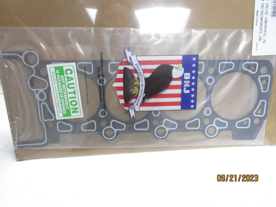 Engine Cylinder Head Gasket-VIN: L, SOHC, 16 Valves DNJ HG4150L Foto 2 de 4