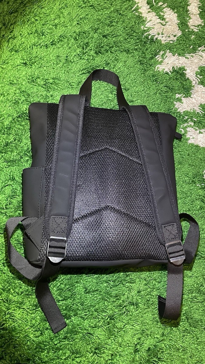 Metal buckle roll top backpack bag book duffle rollercoaster Metal buckle roll top backpack bag book duffle rollercoaster