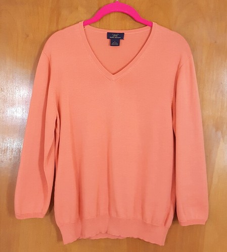 346 BROOKS BROTHERS Size L Orange 