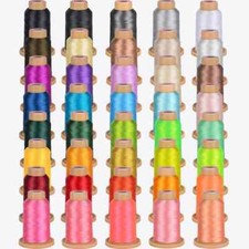 40 Spools Polyester Embroidery Machine Thread 800m 874Y For Embroidery Sewing