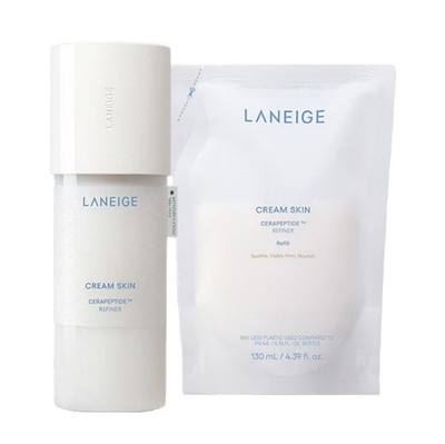 LANEIGE Cream Skin Cerapeptide  Refiner 170ml (+Refill 130ml)