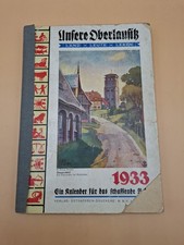 Unsere Oberlausitz Kalender für das schaffende Volk Land Leute Leben 1930 B12