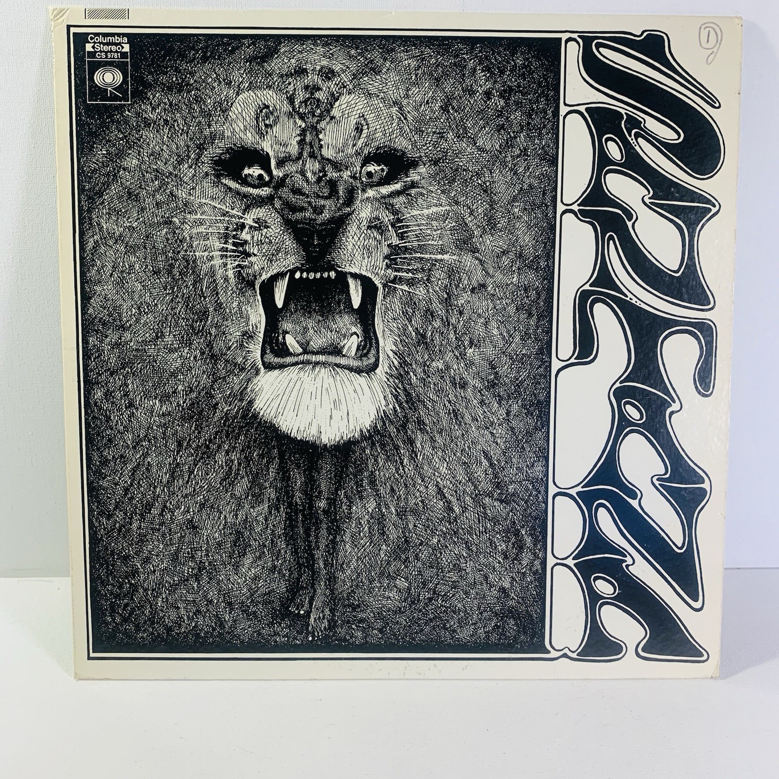 Santana - Self-Titled Debut Vinyl LP 1969 Columbia 2 Eye CS-9781 Tested