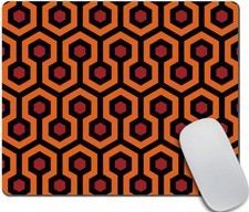 The Shining Overlook Hotel Carpet Rectangle Mouse Pad 9.5 7.9 Inch, Am20