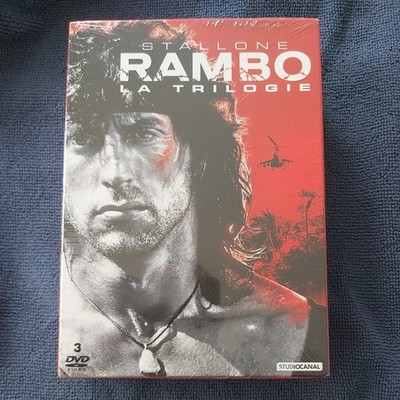 RAMBO - LA TRILOGIE | COFFRET 3 DVD + BONUS | NEUF SOUS BLISTER | STALLONE