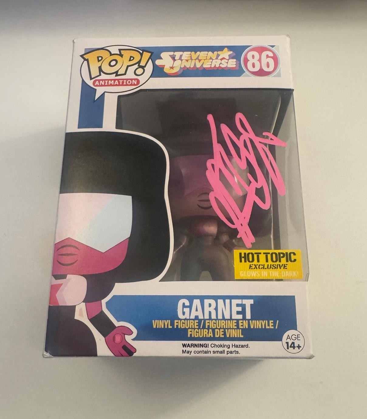 Estelle Swaray Autographed Steven Universe Garnet Funko Pop 86 Signed