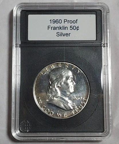 1960 Proof  Ben Franklin Silver Half Dollar ungraded uncertified