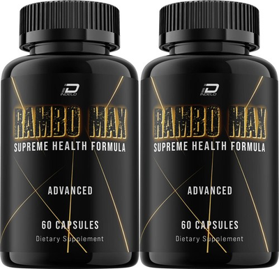 #ad 2 Pack Rambo Max for Men Capsules – RamboMax Vitamin Complex Pills Energy $25.49