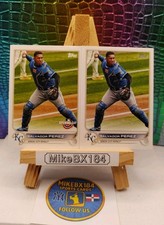SALVADOR PEREZ 2024 Topps OPENING DAY & BASE CARD #215 & #219 Kansas City Royals