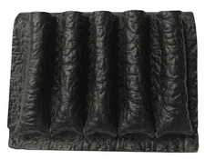 CAPE BUFFALO HIDE RIFLE 5 CARTRIDGE / AMMO SLIDE / CASE Fits 375 / 458 BLACK