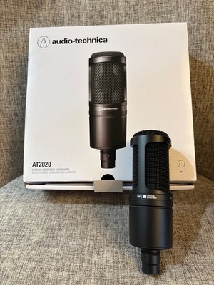 Audio-Technica Cardioid Condenser USB Microphone - Black (AT2020USB)